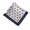 Handkerchief blue bug navy/pink champagne