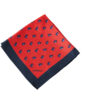 Handkerchief blue bug navy/red