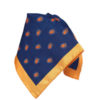 Handkerchief orange bug navy/orange