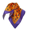 Handkerchief purple bug orange/purple