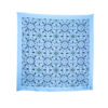Square scarf bug morocco baby blue